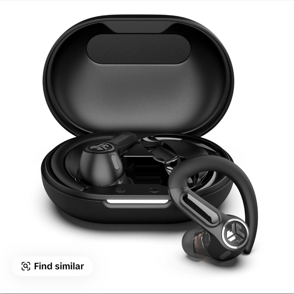 NWT JLab Epic Sport ANC Over-Ear Headphones - Black